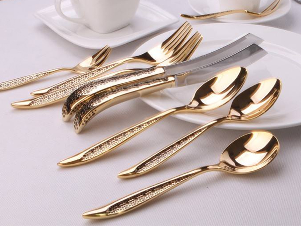 光纤激光打标机在不锈钢餐具中的运用